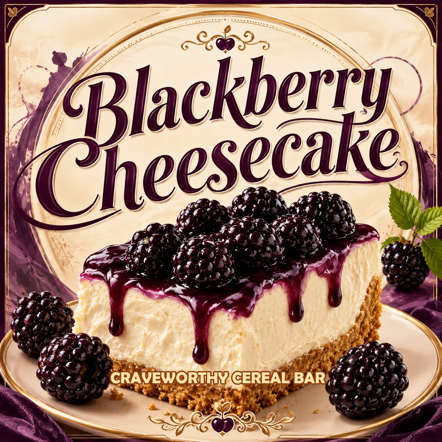 CONFECTIONS BLACKBERRY CHEESECAKE