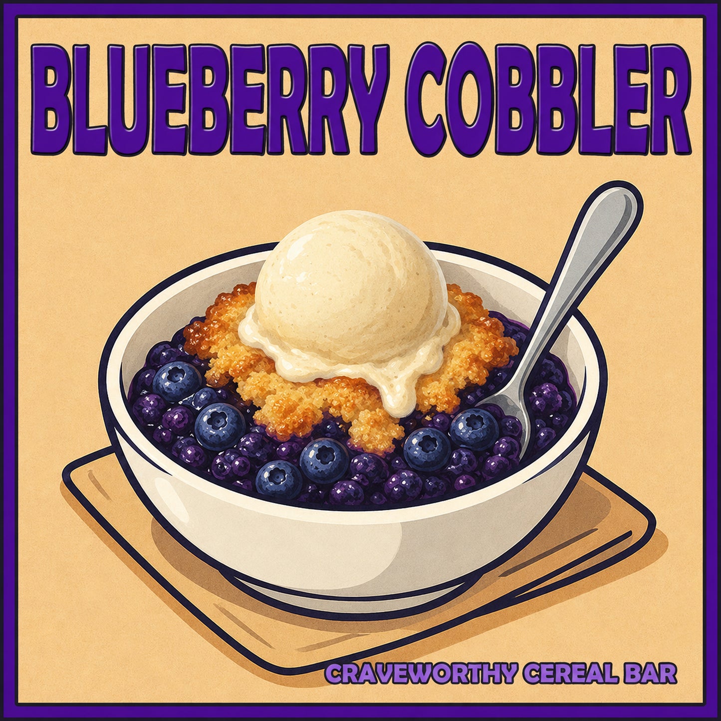 CONFECTIONS BLUEBERRY COBBLER