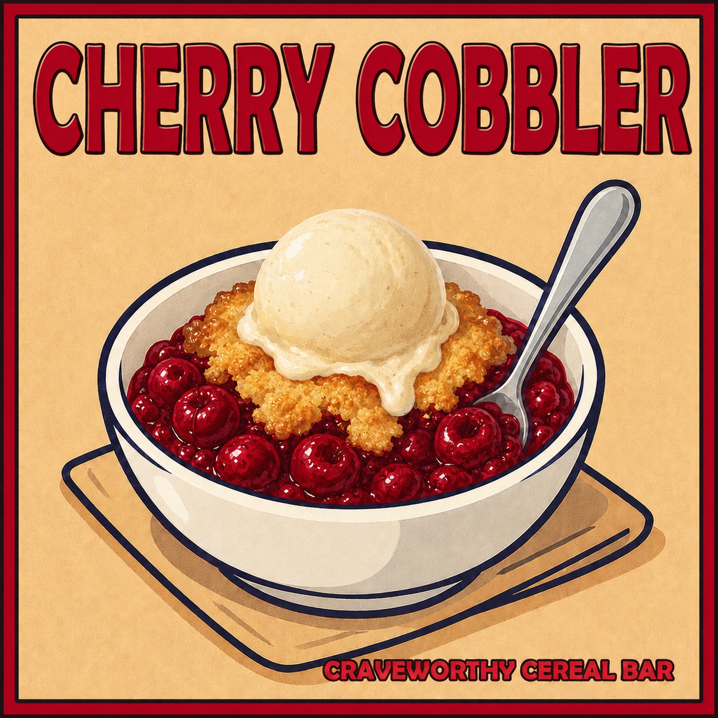 CONFECTIONS CHERRY COBBLER