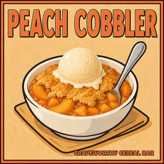 CONFECTIONS PEACH COBBLER
